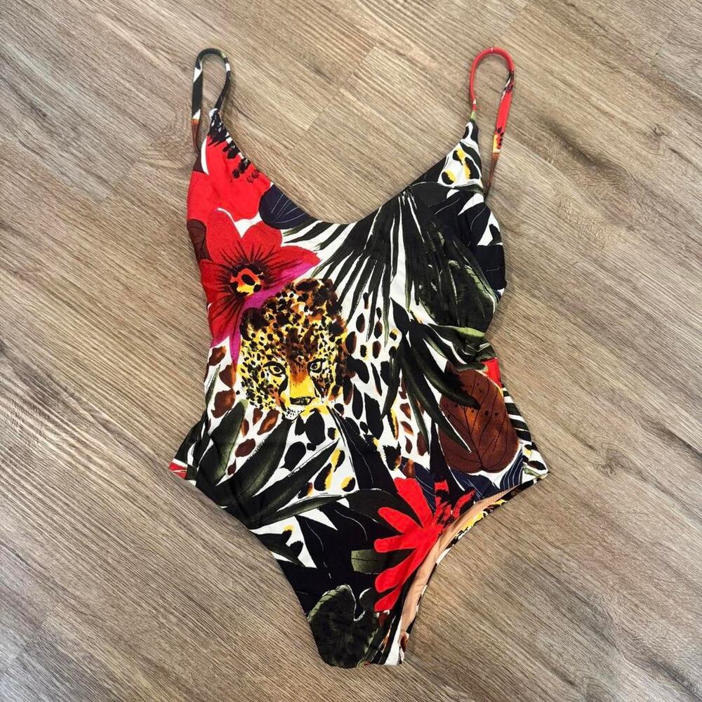 Jcrew multicoloured one piece swimsuit 4